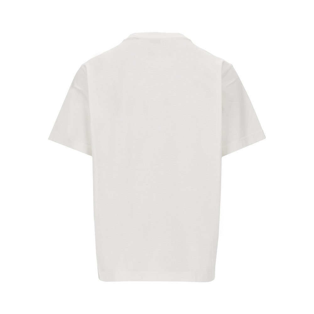 BURBERRY Knight Stamp' embroidery T-shirt