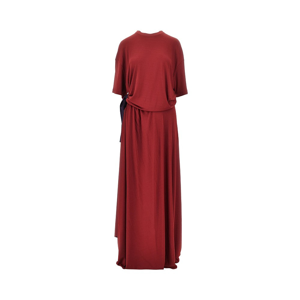 Balenciaga Crepe jersey T-shirt maxi dress
