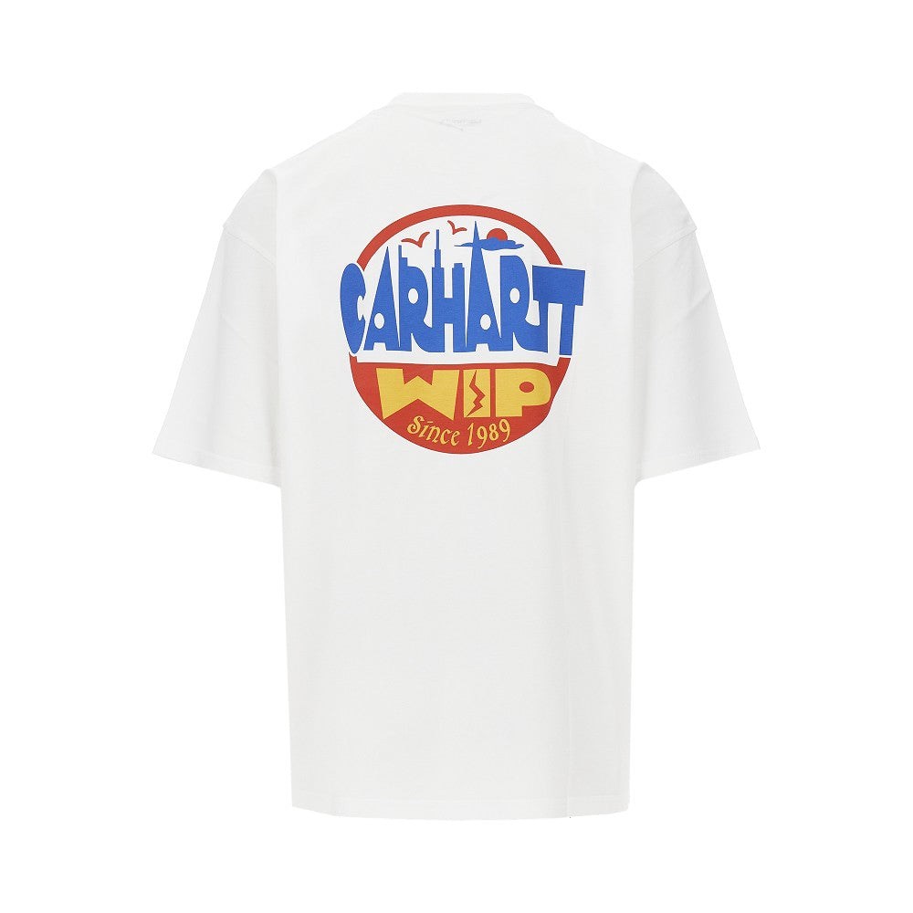 CARHARTT WIP Luggage Label' print T-shirt