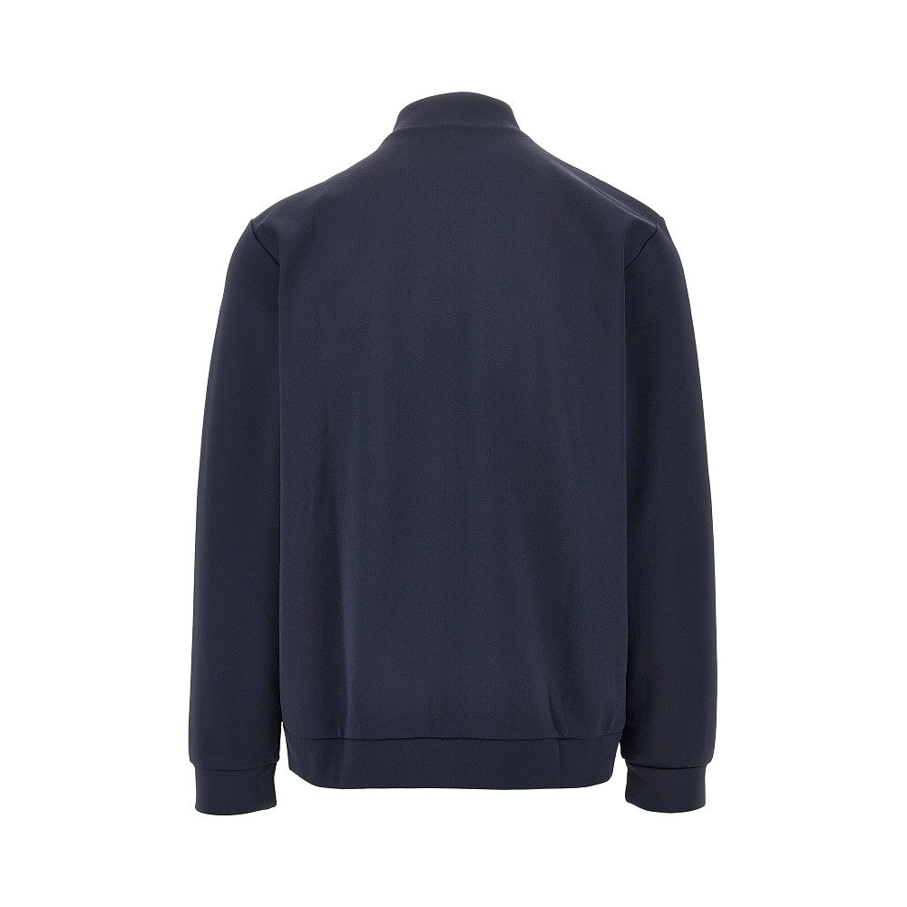 EA7 Full-zip sweatshirt with logo plate
