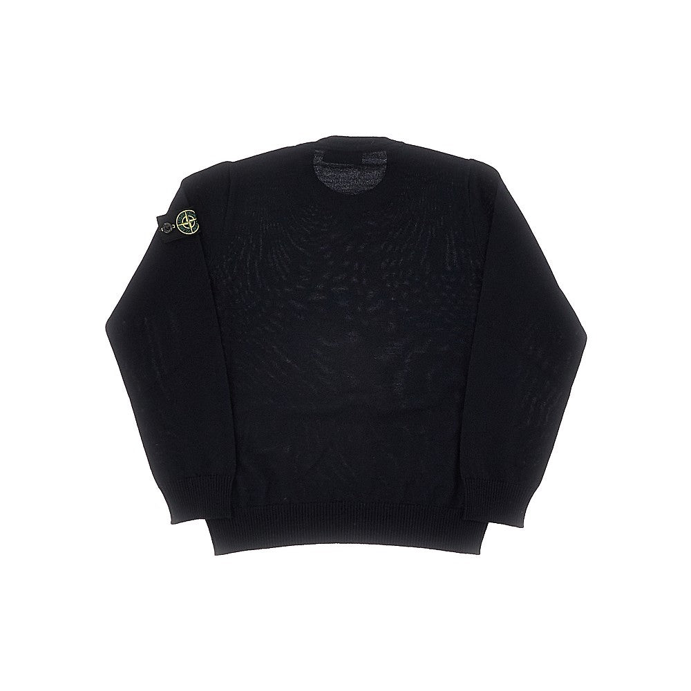 STONE ISLAND Virgin wool crewneck sweater
