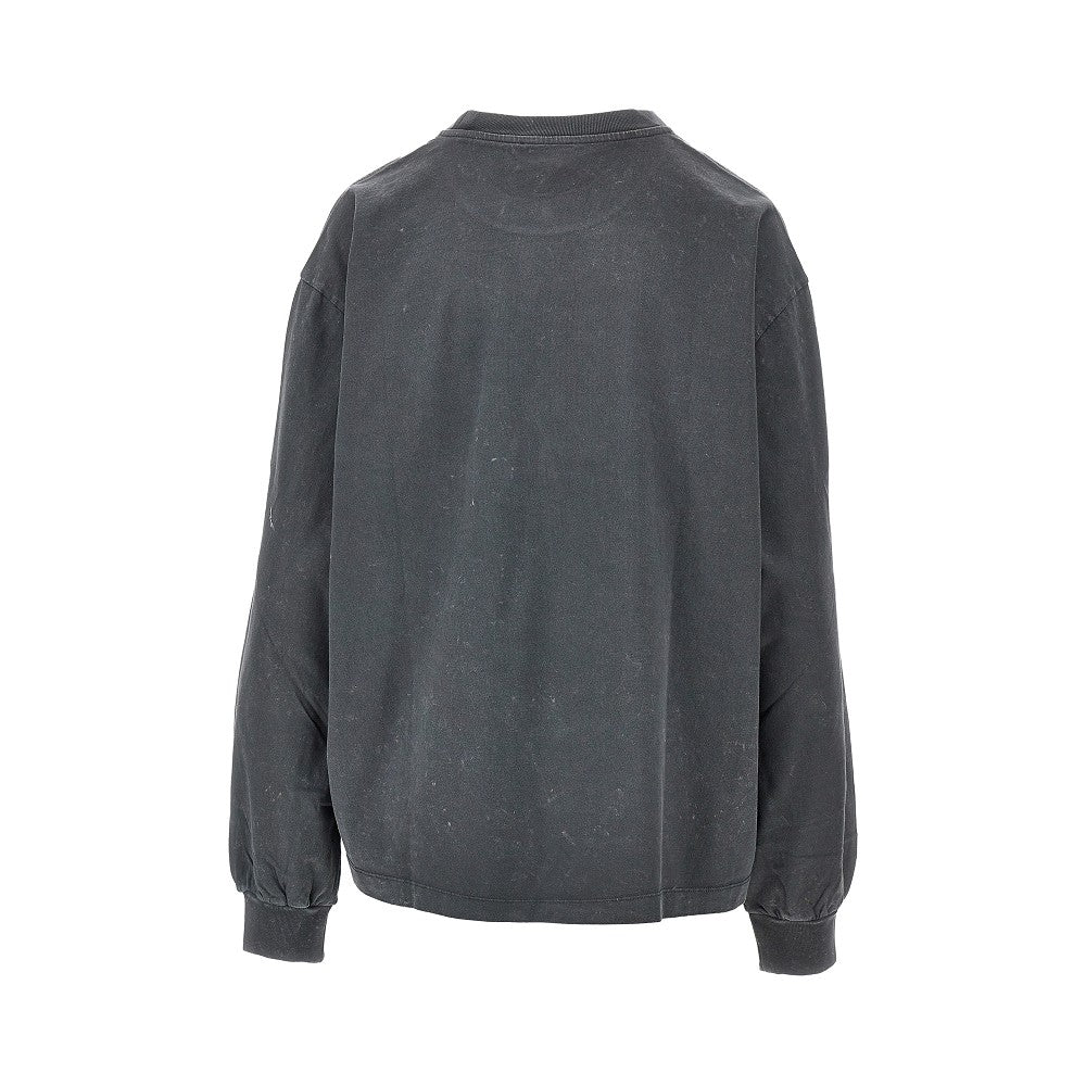 Ganni Cotton T-shirt with 'Tiger' print