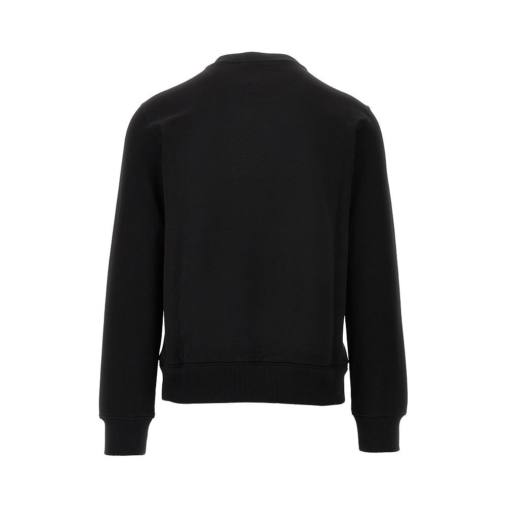 DOLCE&GABBANA Logo plate crewneck sweatshirt