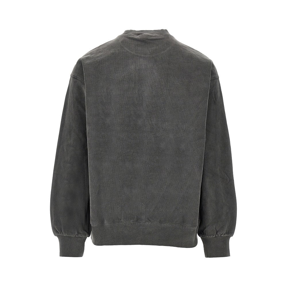 CARHARTT WIP Vista' bleached-out crewneck sweatshirt