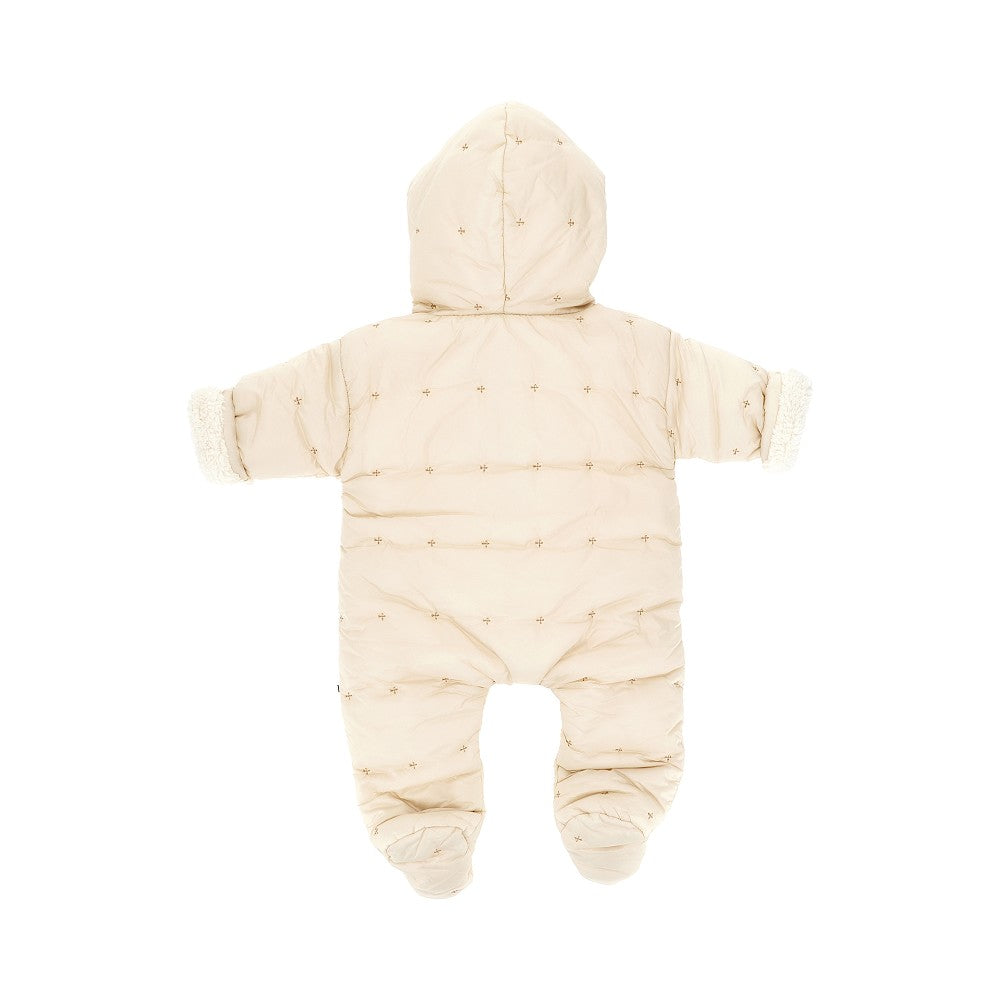 1 + in the Family Padded romper suit with Teddy lining