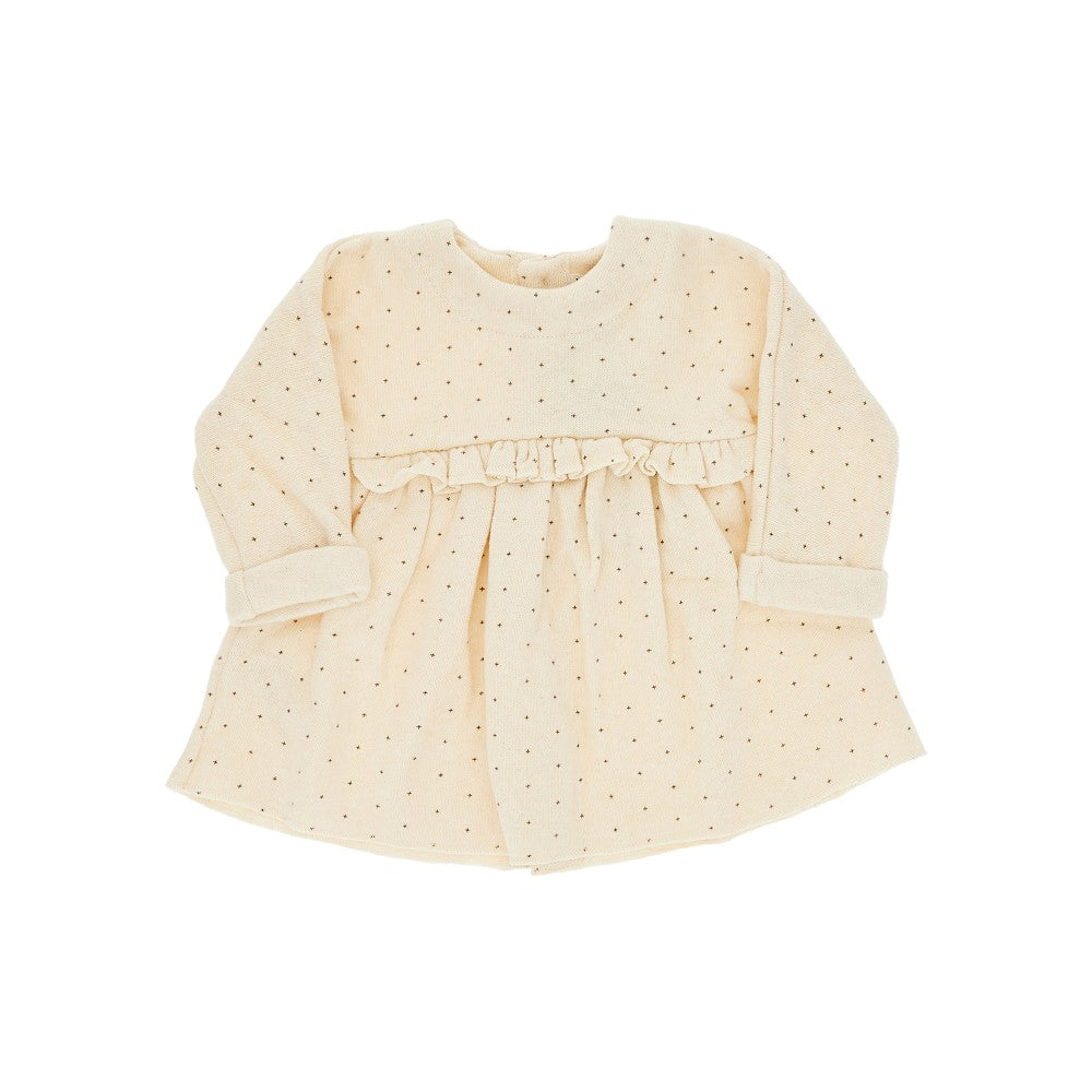 1 + in the Family Knitted mini dress with printed little stars