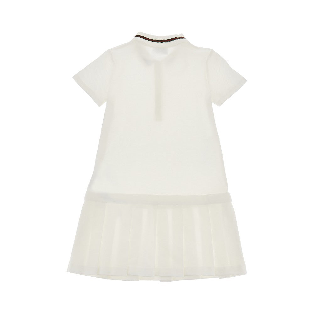 GUCCI Stretch piquet mini dress