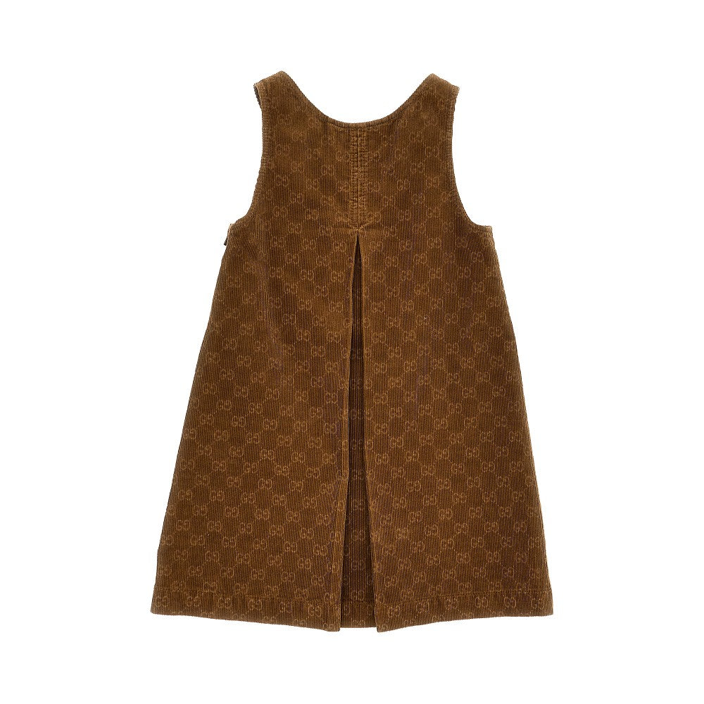 GUCCI GG corduroy mini dress