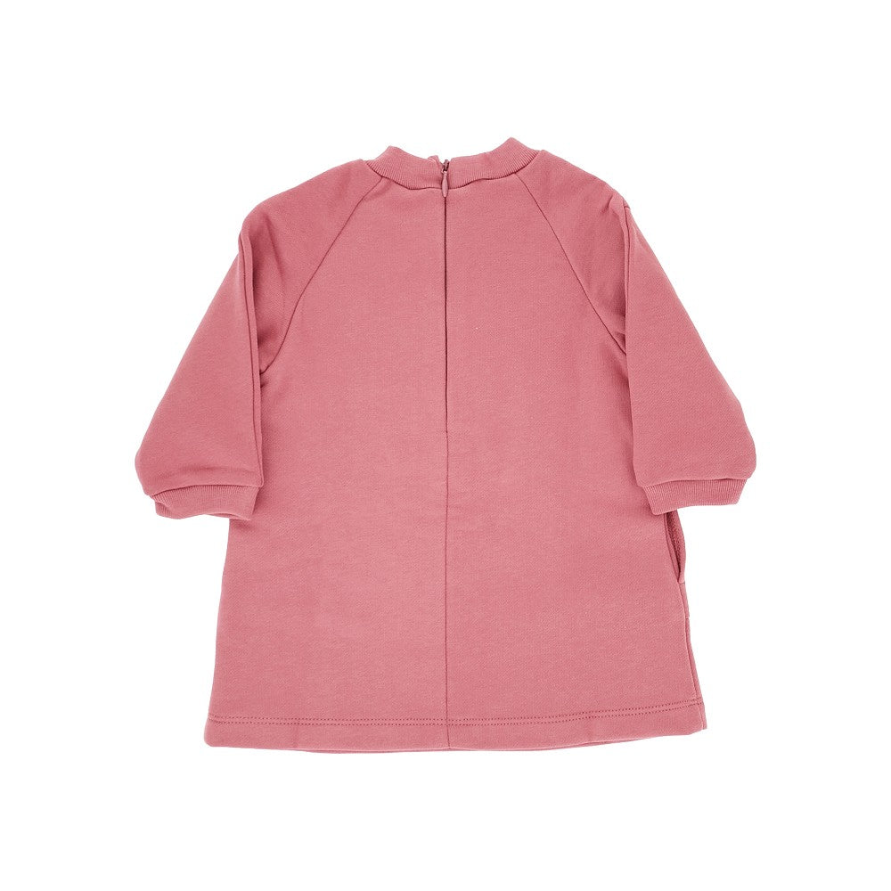 MARNI Cotton mini dress with logo print