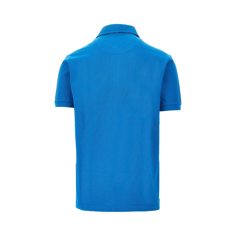 Etro Piquet polo shirt with Pegaso embroidery