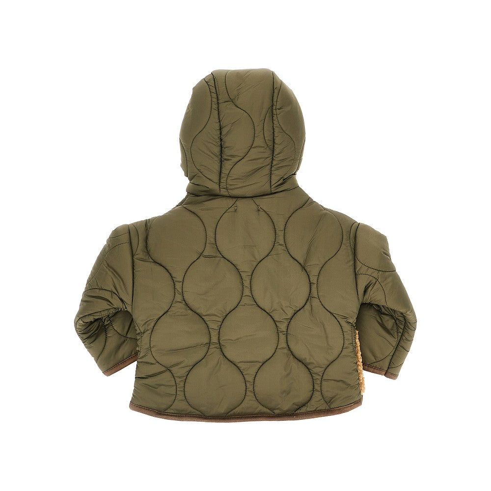 1 + in the Family Quilted jacket with Teddy details