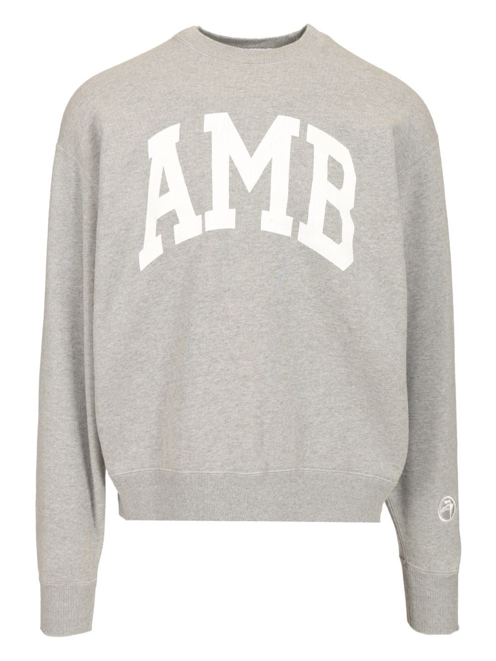 Ambush "Amb" Cotton Sweatshirt - Grey
