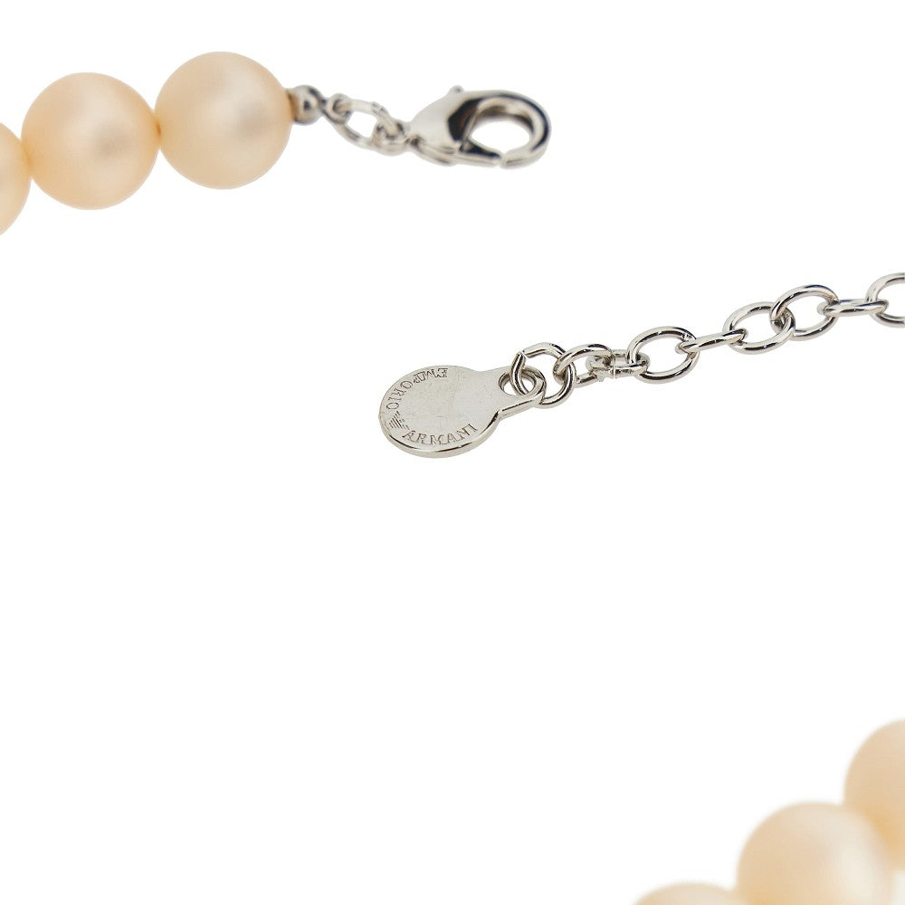 EMPORIO ARMANI Resin pearls necklace