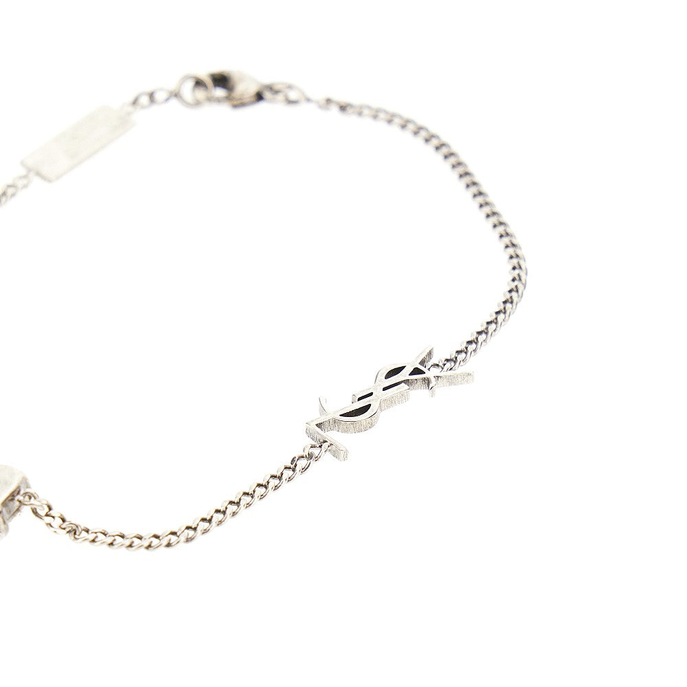 Saint Laurent 'Cassandre' bracelet with strass