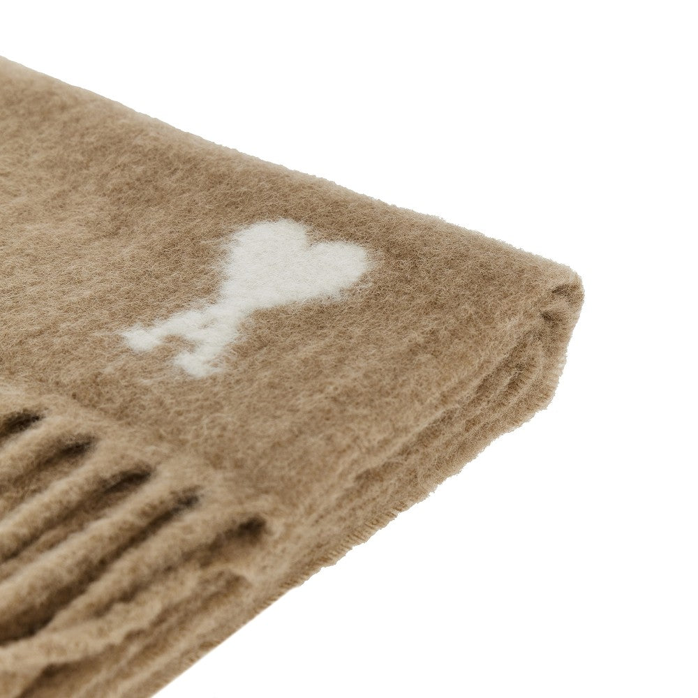 AMI Ami de Coeur' alpaca-blend scarf