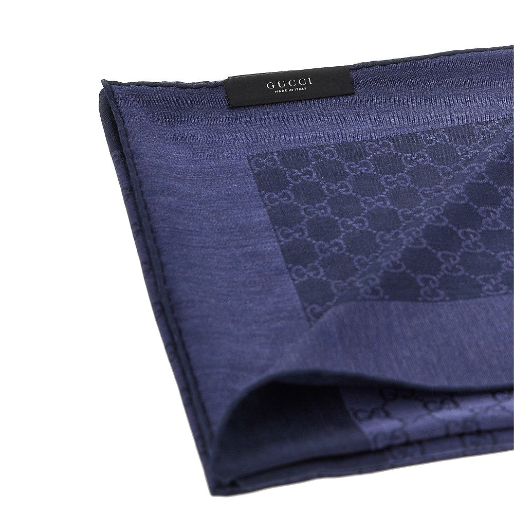 GUCCI Silk and wool-blend scarf