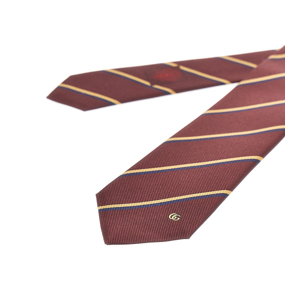 Gucci Striped silk necktie