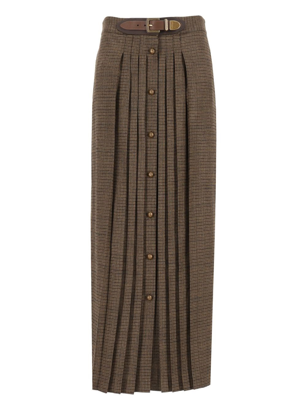 Etro Pleated Skirt - Multi