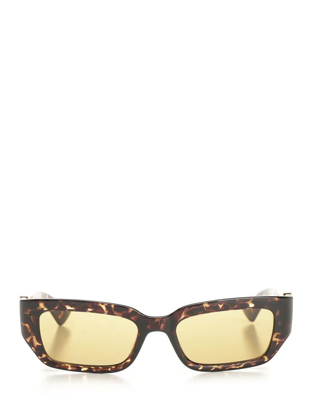 Bottega Veneta "Dash" Sunglasses - Brown