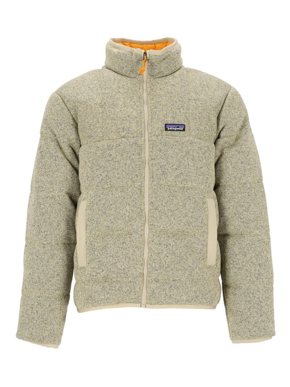 Patagonia "M's Reversible" Down Jacket - Beige