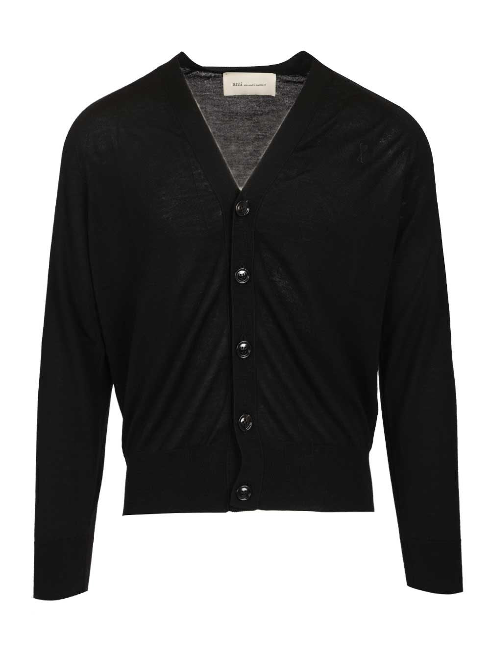 Ami Ami Paris Cardigan - Black
