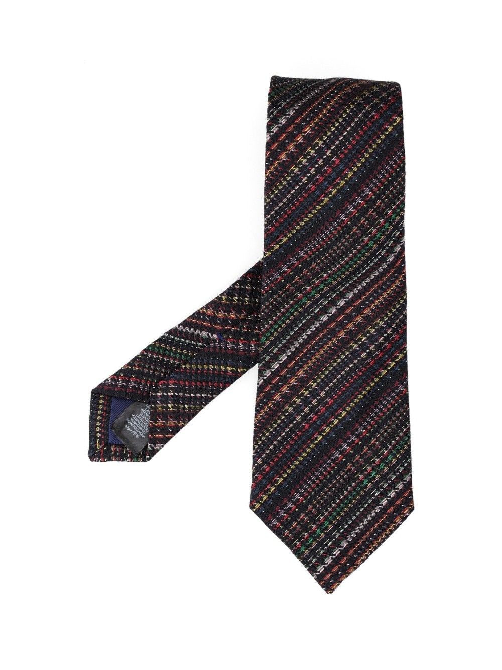 Paul Smith Wool And Silk Tie - Multi