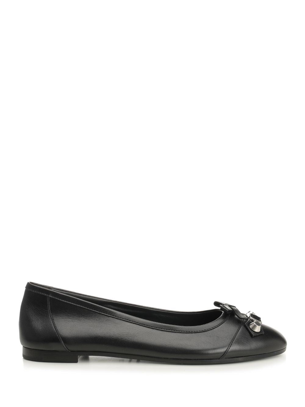Balenciaga "City Up" Ballet Flats - Black