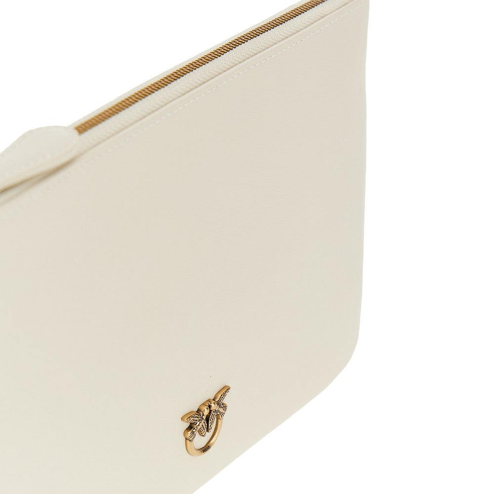 Pinko Flat Classic leather pouch