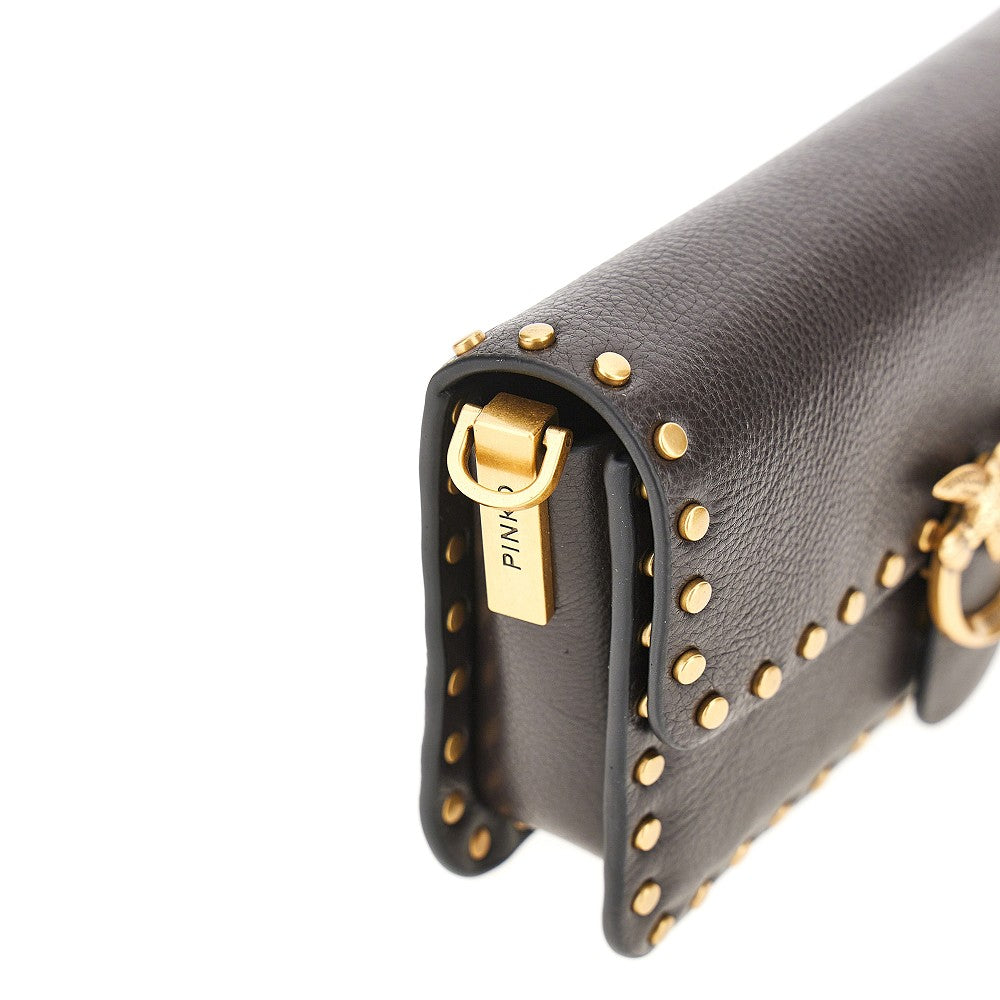 PINKO Baby Love Bag One Slouchy leather bag