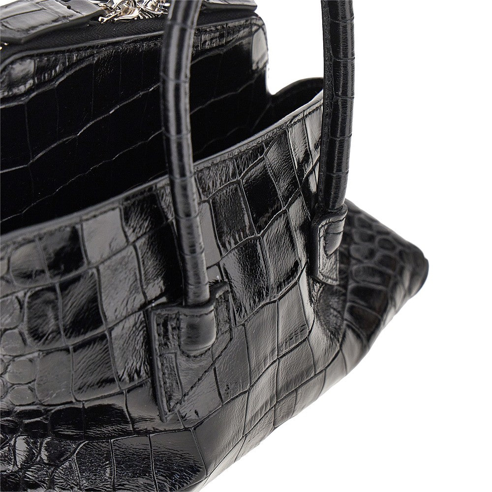 THE ATTICO Leather mini 'La Passeggiata' bag