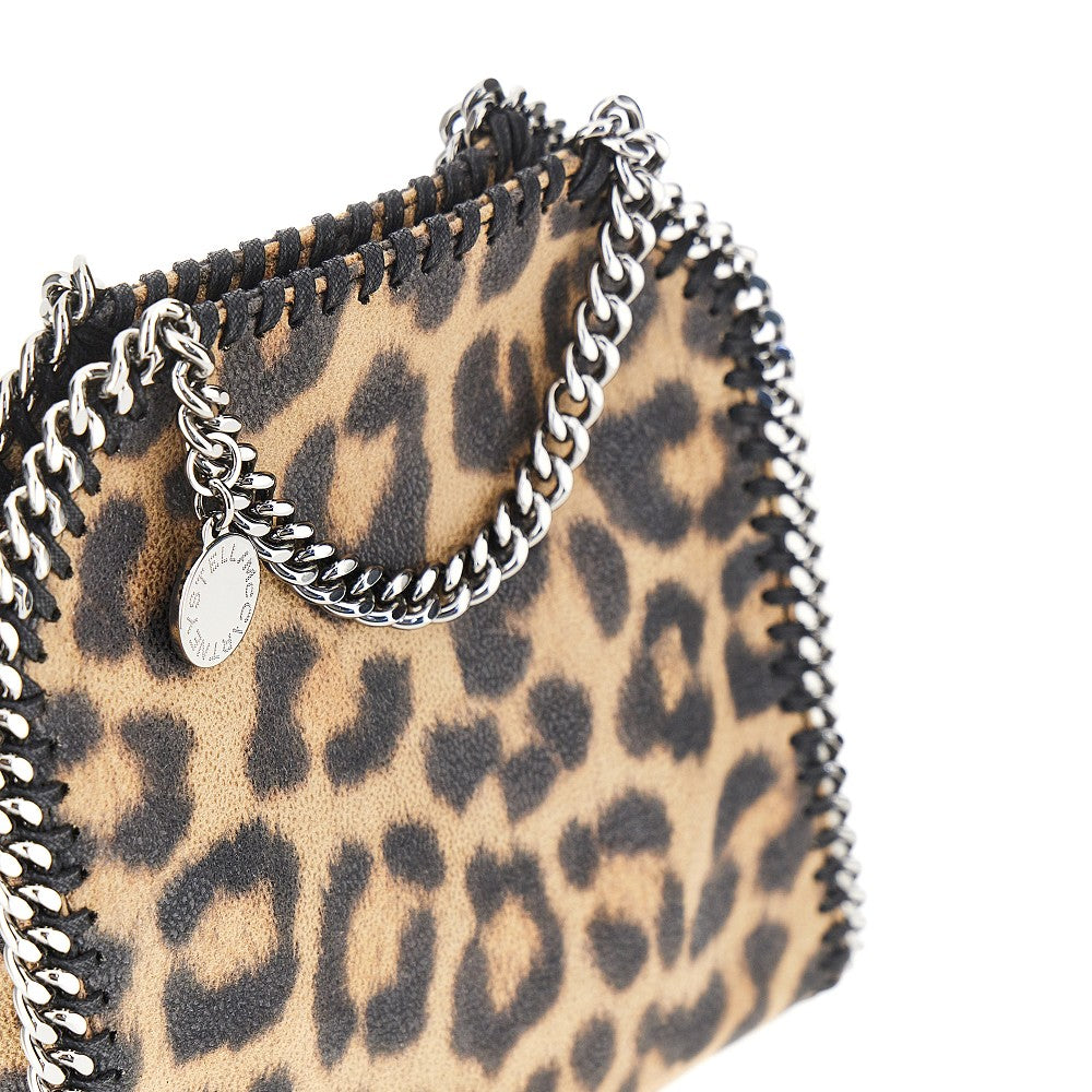 STELLA MCCARTNEY Leopard-print 'Tiny Falabella' bag