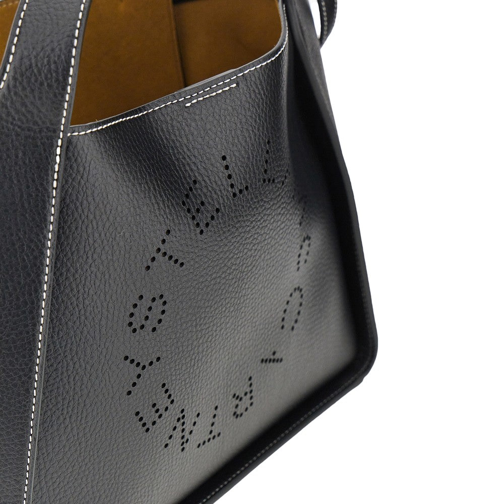 STELLA MCCARTNEY Grained Alter Mat 'Stella Logo' bag