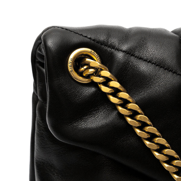 SAINT LAURENT Small Loulou Puffer bag