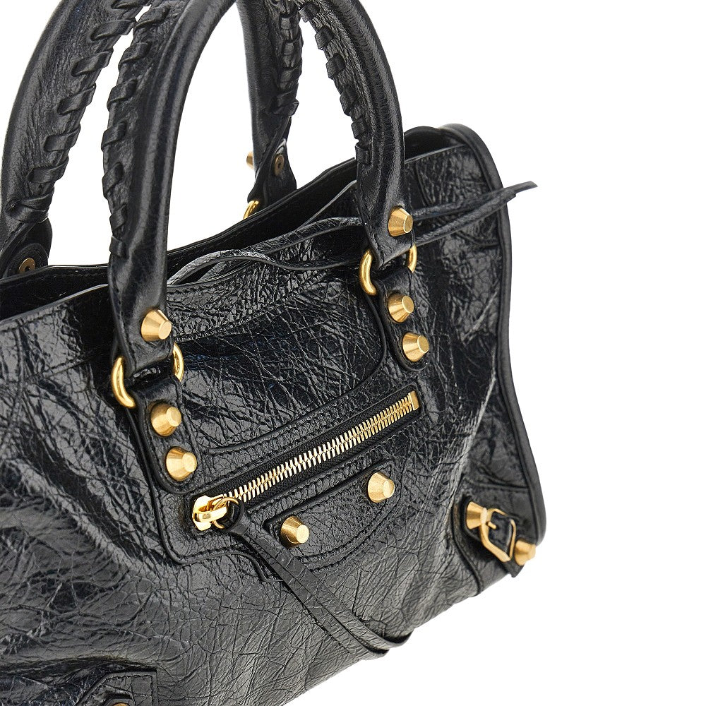 BALENCIAGA Arena leather small 'Le City' bag