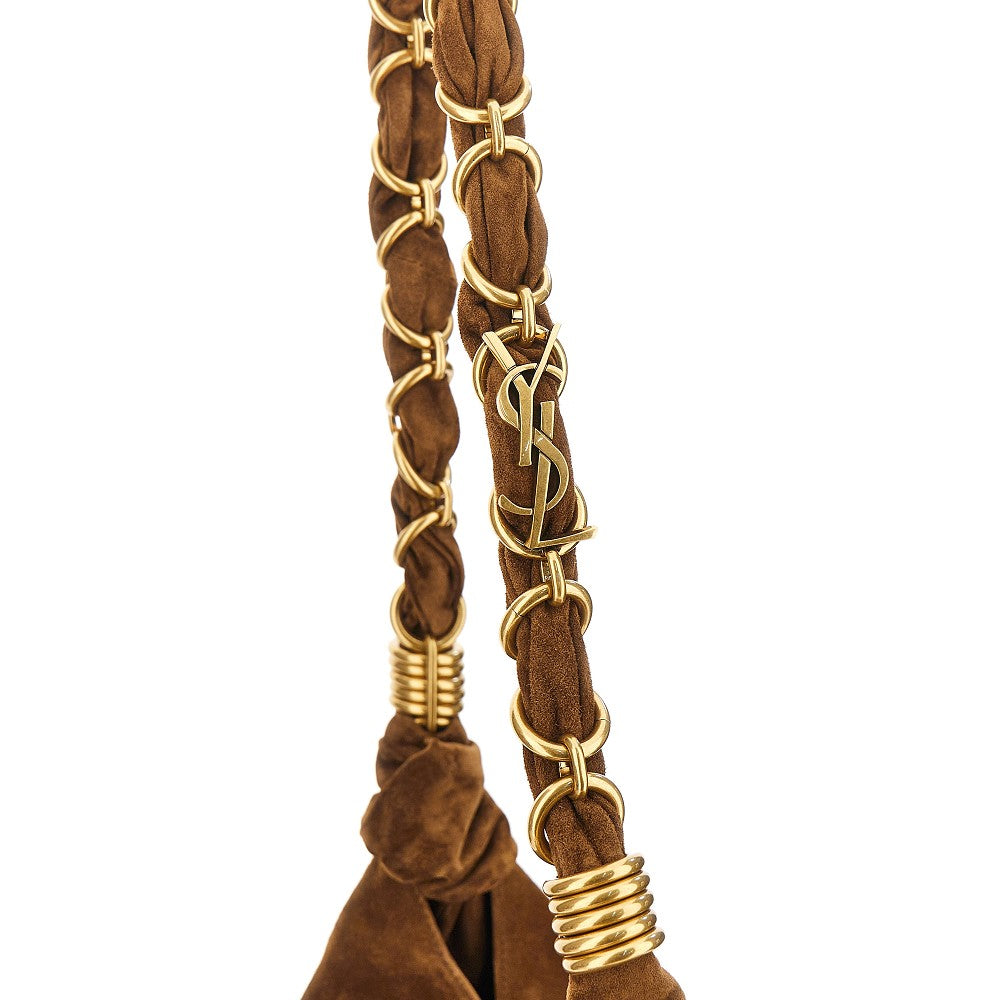 SAINT LAURENT Amalia' suede leather bag