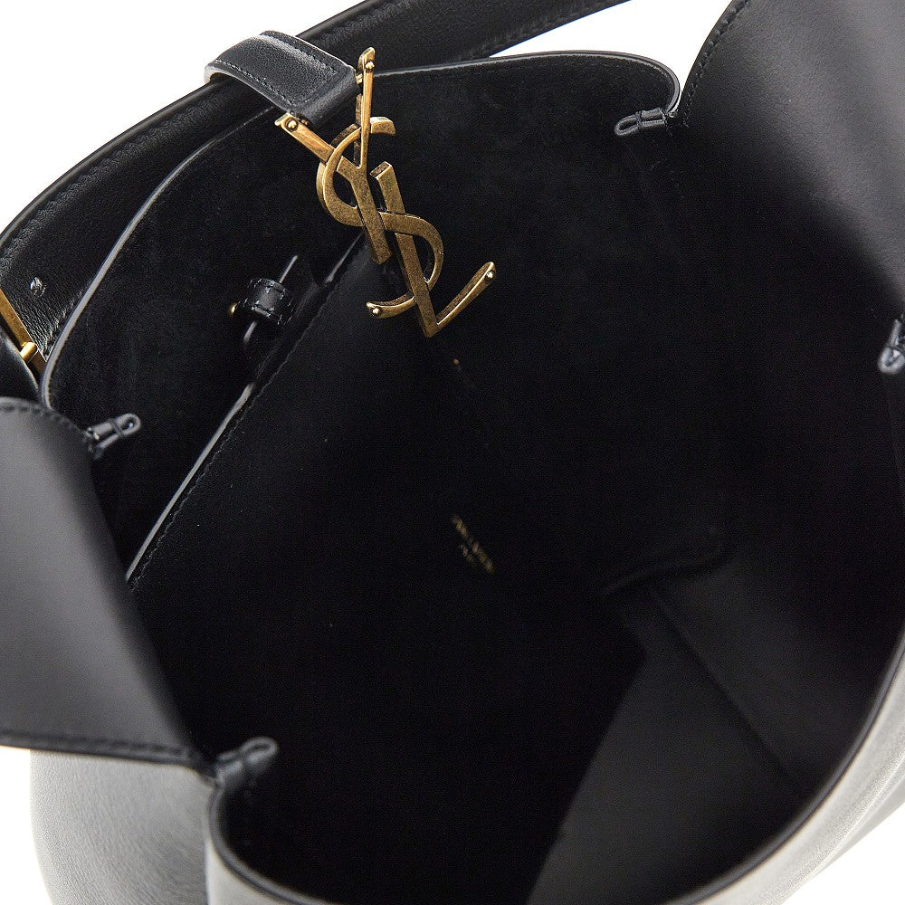 Saint Laurent Small 'Le 5 à 7' grained leather bag