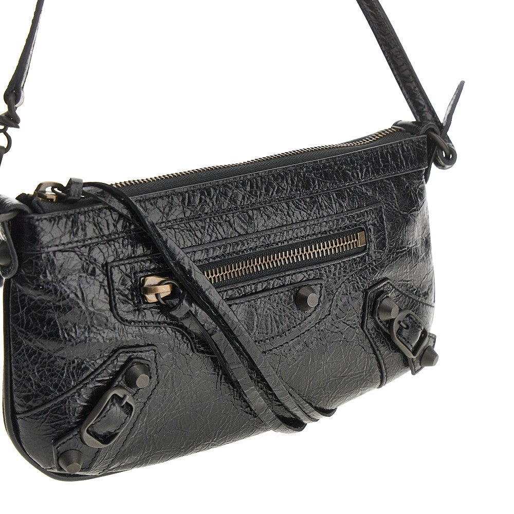 BALENCIAGA Le City' Arena leather pouch