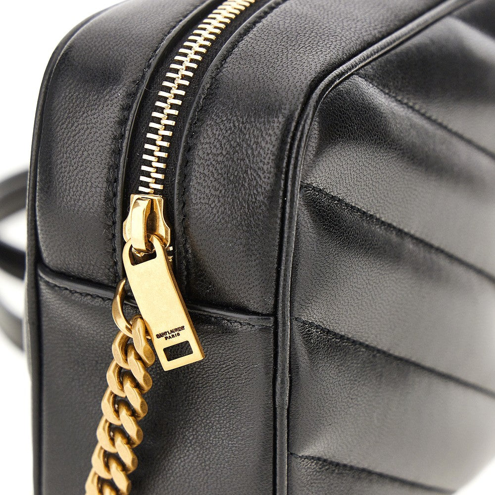 Saint Laurent 'Loulou' matelassé nappa leather camera bag
