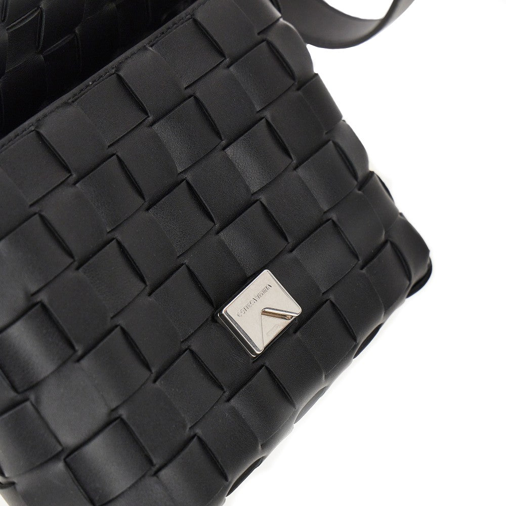 BOTTEGA VENETA Intrecciato leather 'Orto' messenger bag