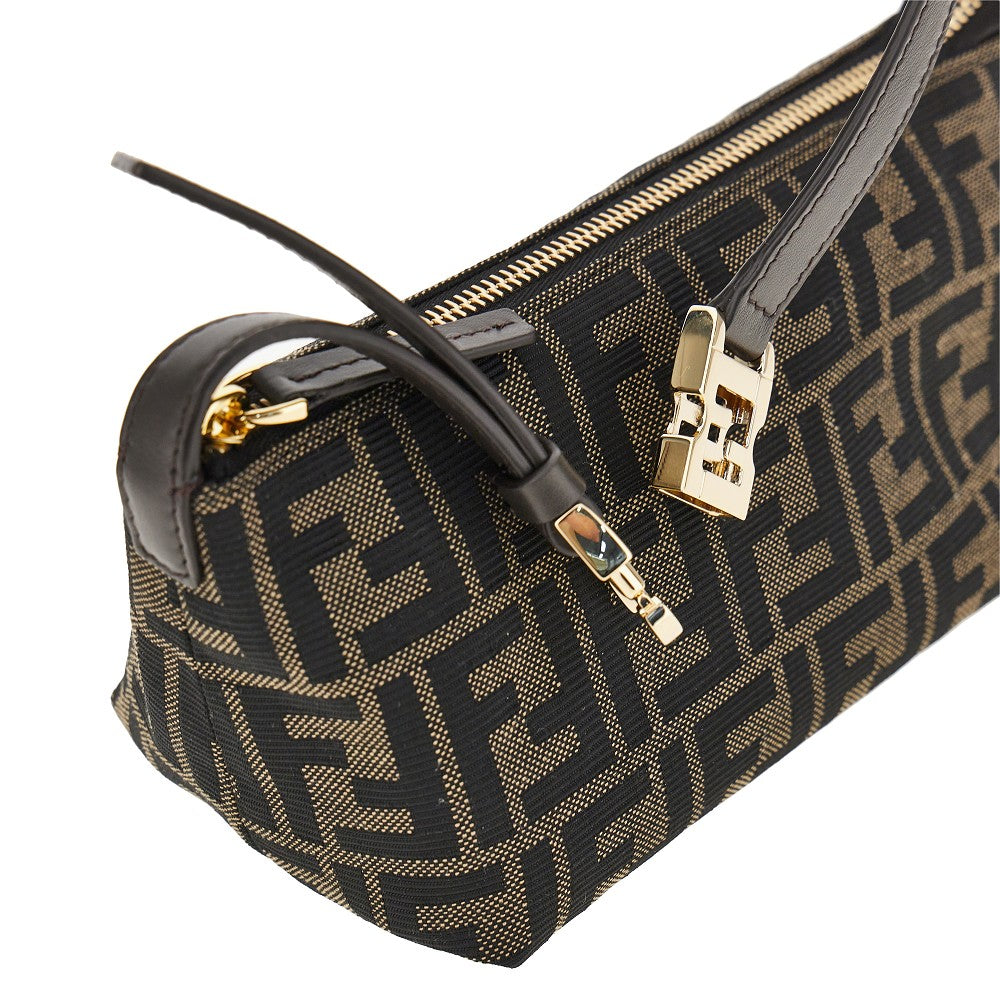 FENDI FF jacquard fabric small 'Vanity' bag