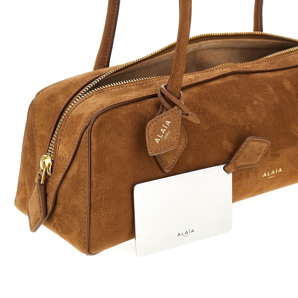ALAIA Nubuck leather medium 'Le Teckel' bag