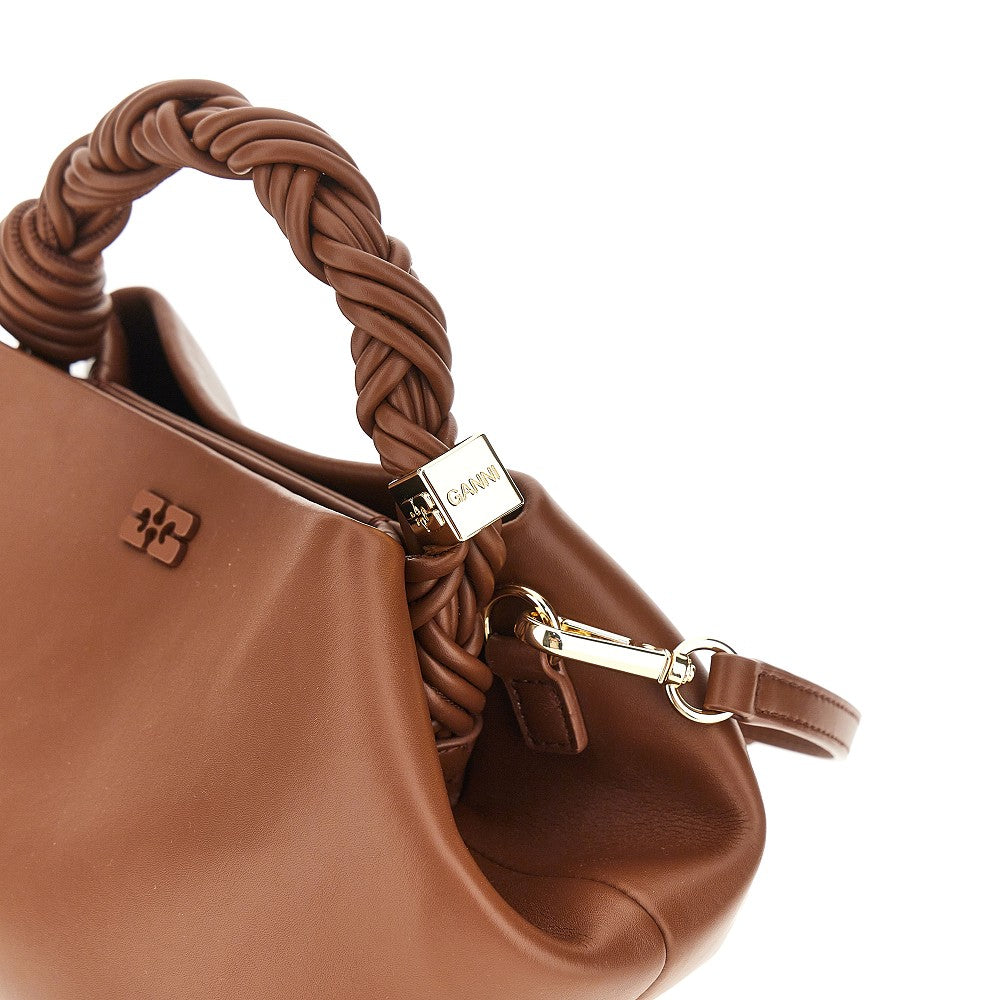 Ganni Recycled leather small 'Bou' bag
