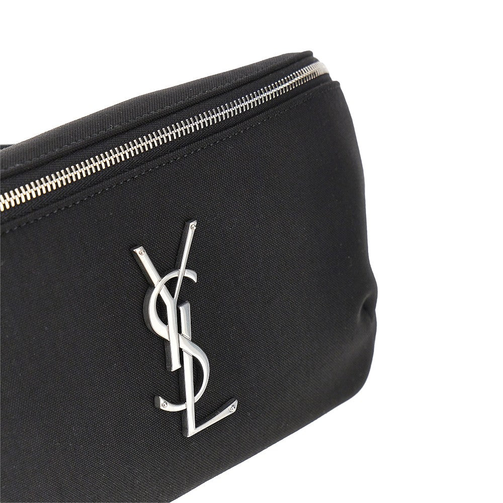 SAINT LAURENT Cassandre' canvas belt bag