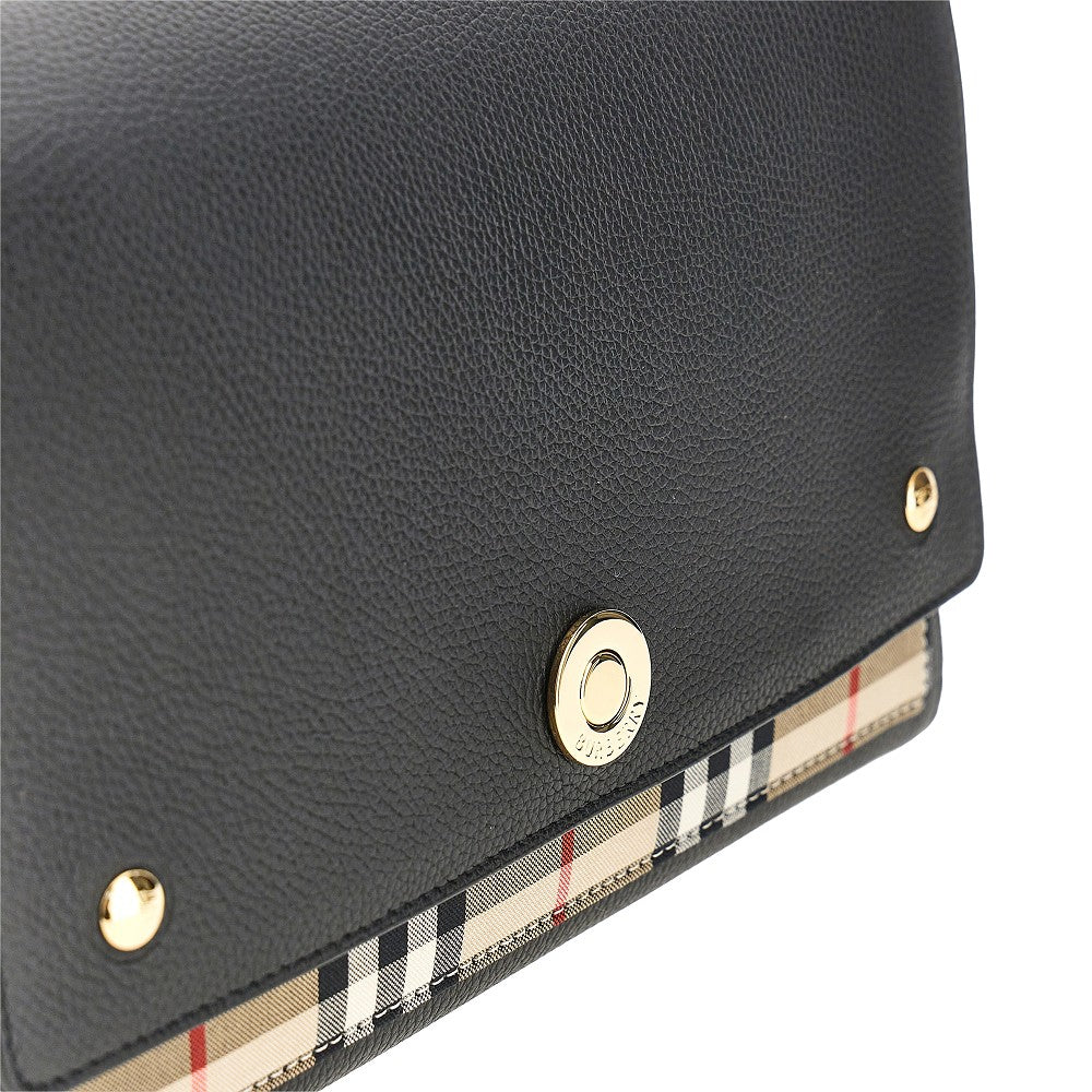 BURBERRY Note' leather shoulder bag