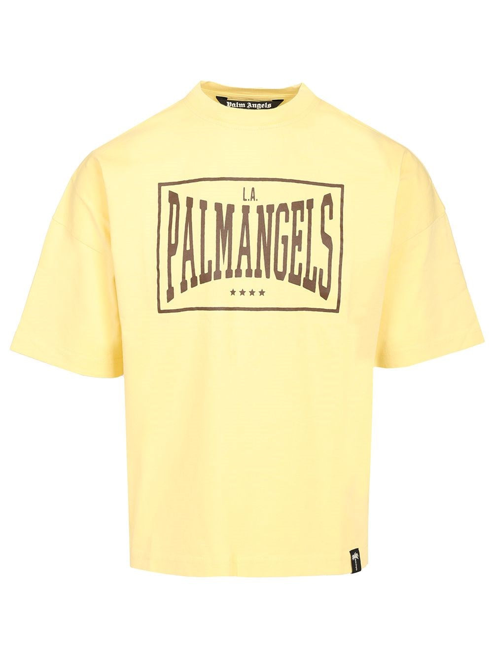 Palm Angels Vintage Box T-Shirt - Yellow