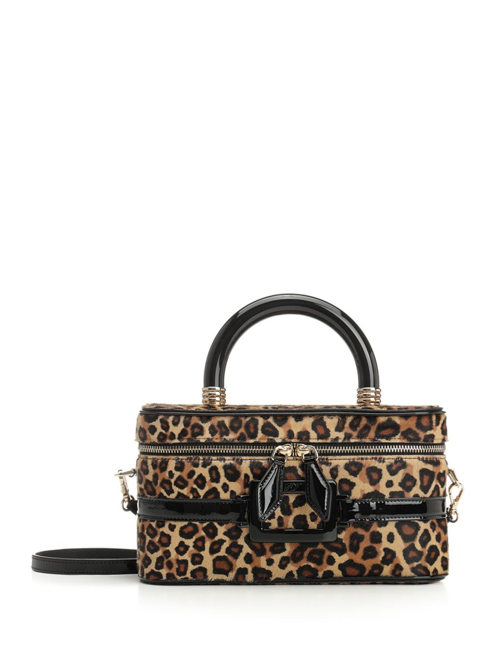 Roger Vivier Belle Vivier Mini Tote Bag - Animal Print