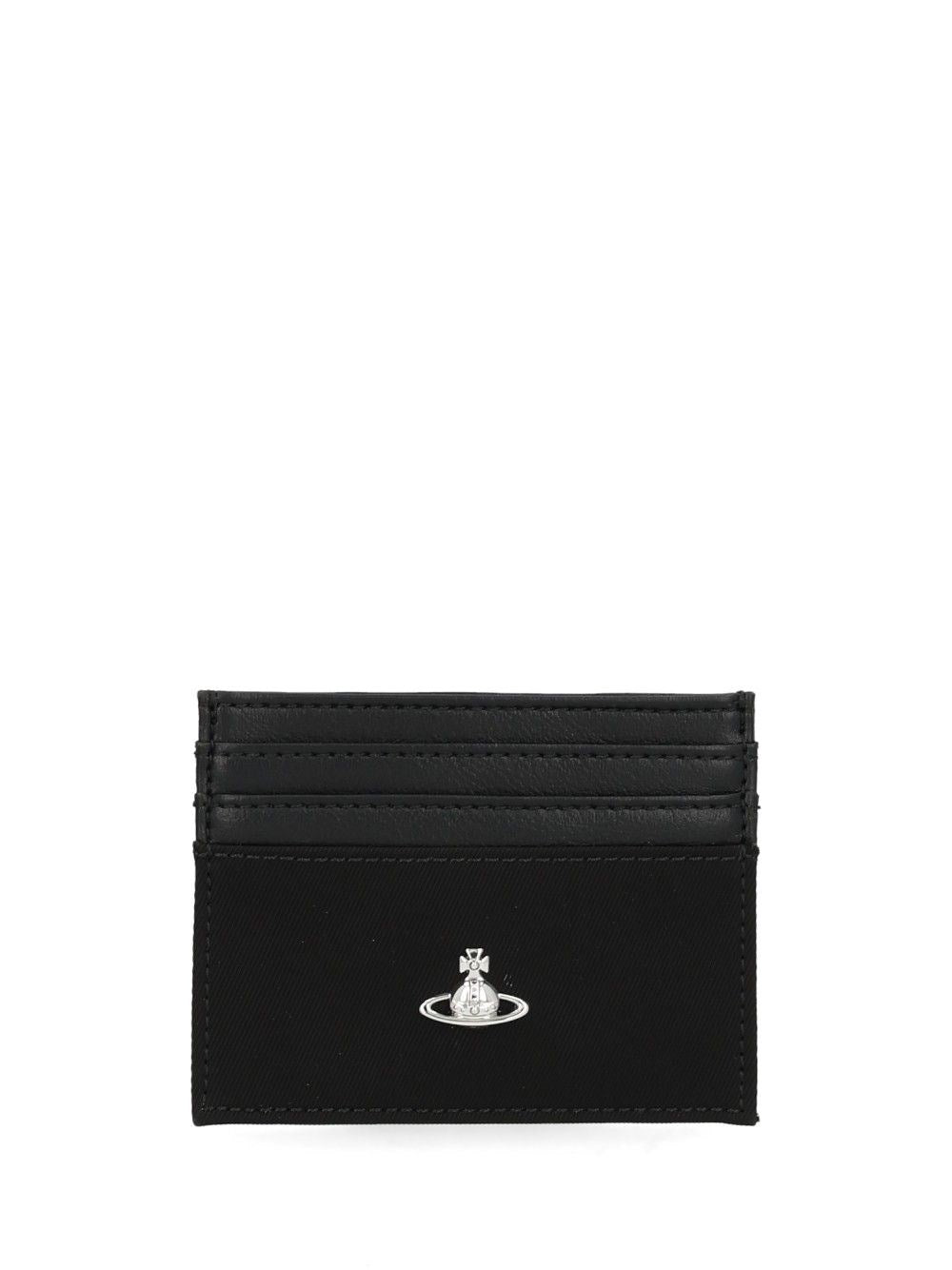 Vivienne Westwood Flat Card Holder - Black