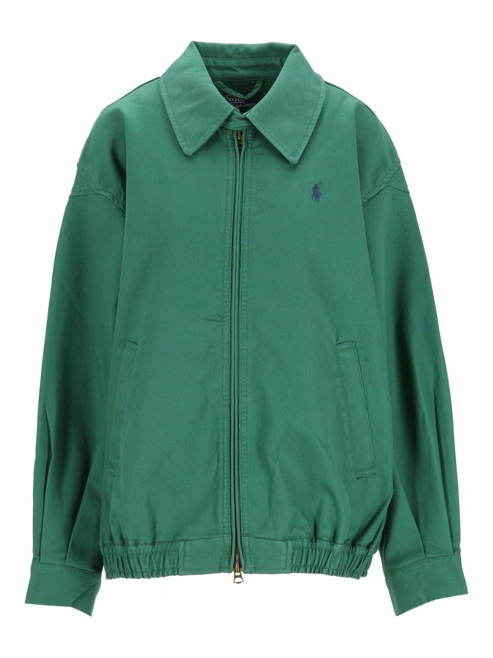 Polo Ralph Lauren Oversized Cotton Windbreaker - Green