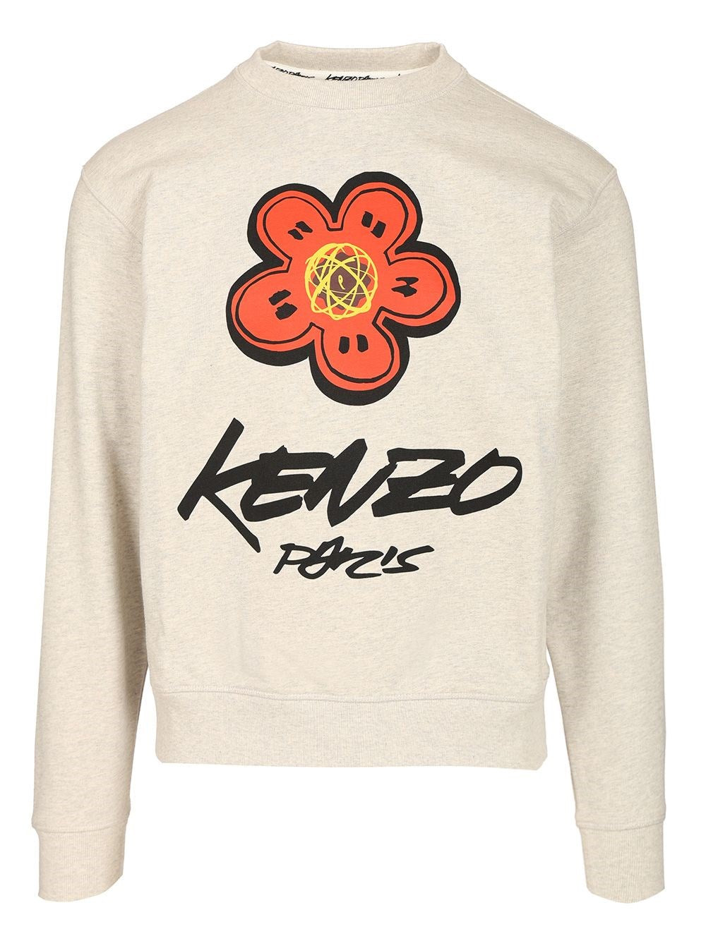 Kenzo Sweatshirt With Future Print - Grey