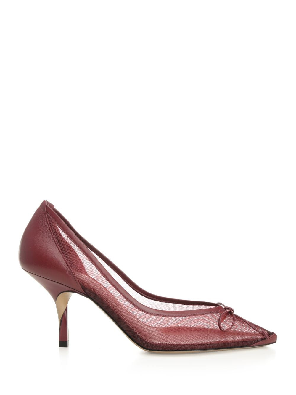 Jacquemus Tourni Pumps - Bordeaux